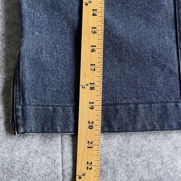 Vintage Great Plains Jean Skirt Juniors Size 5 Denim Mini Side Zippers Cotton - Picture 9 of 10